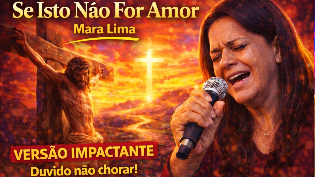 DÚVIDO NÃO SE EMOCIONAR!  Se Isto Não For Amor - Mara Lima - VERSÃO IMPACTANTE