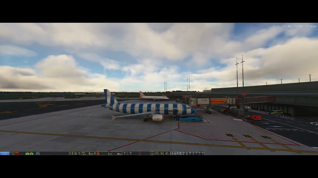 MSFS2020 mit dem Fenix A320 von EDDH nach LGAV