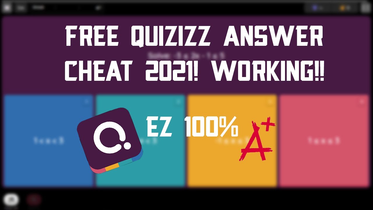 Quizizz Cheat (hacks) Free Working 2021!