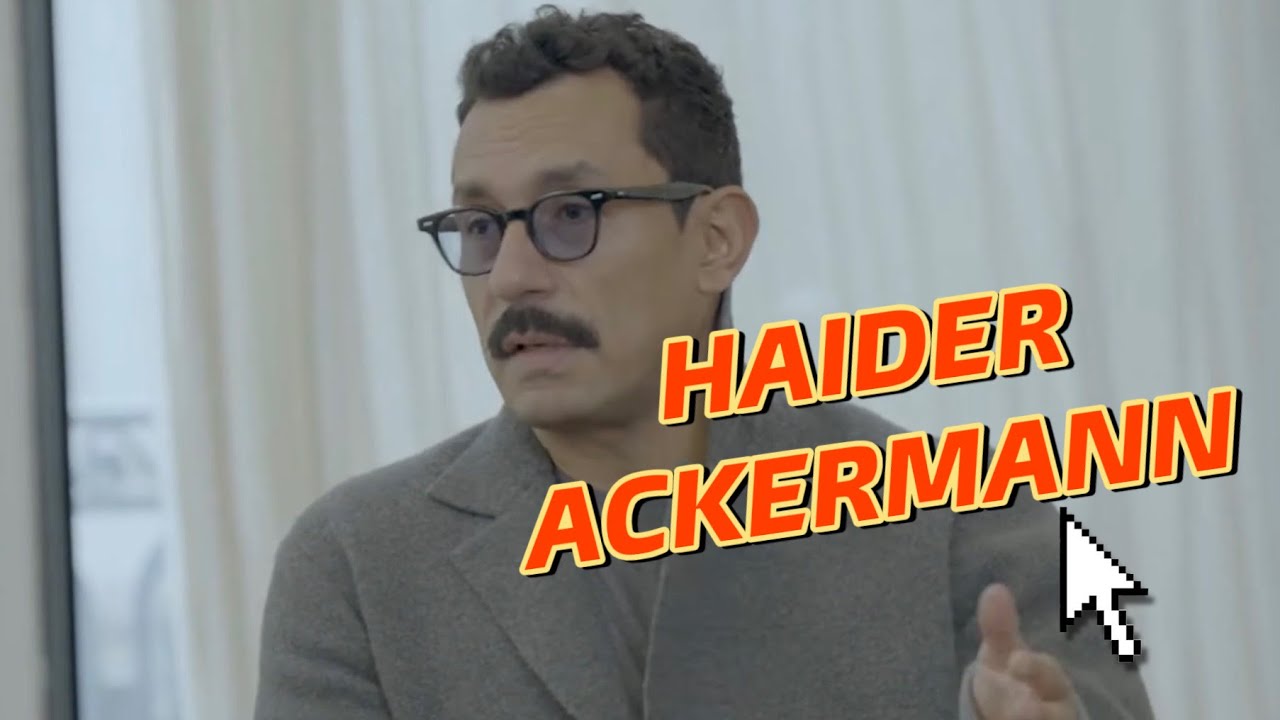 IN CONVERSATION WITH HAIDER ACKERMANN [REVIEWED BY OSA]