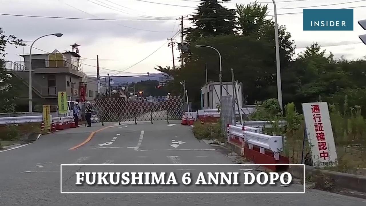 Fukushima 6 anni dopo: due esploratori girano nella città fantasma colpita dall'incidente nucleare