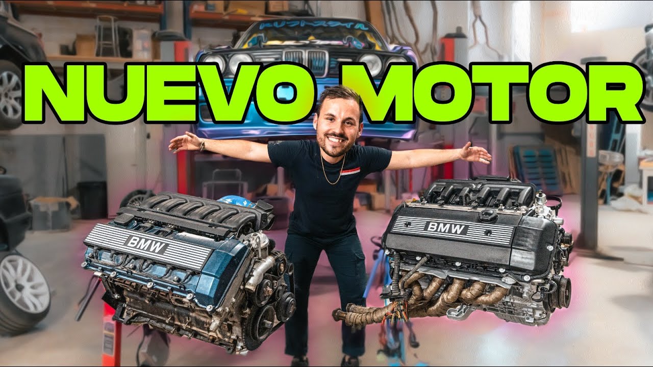 ⚡NUEVO MOTOR PARA EL BMW E30 💙💜 SWAP V2