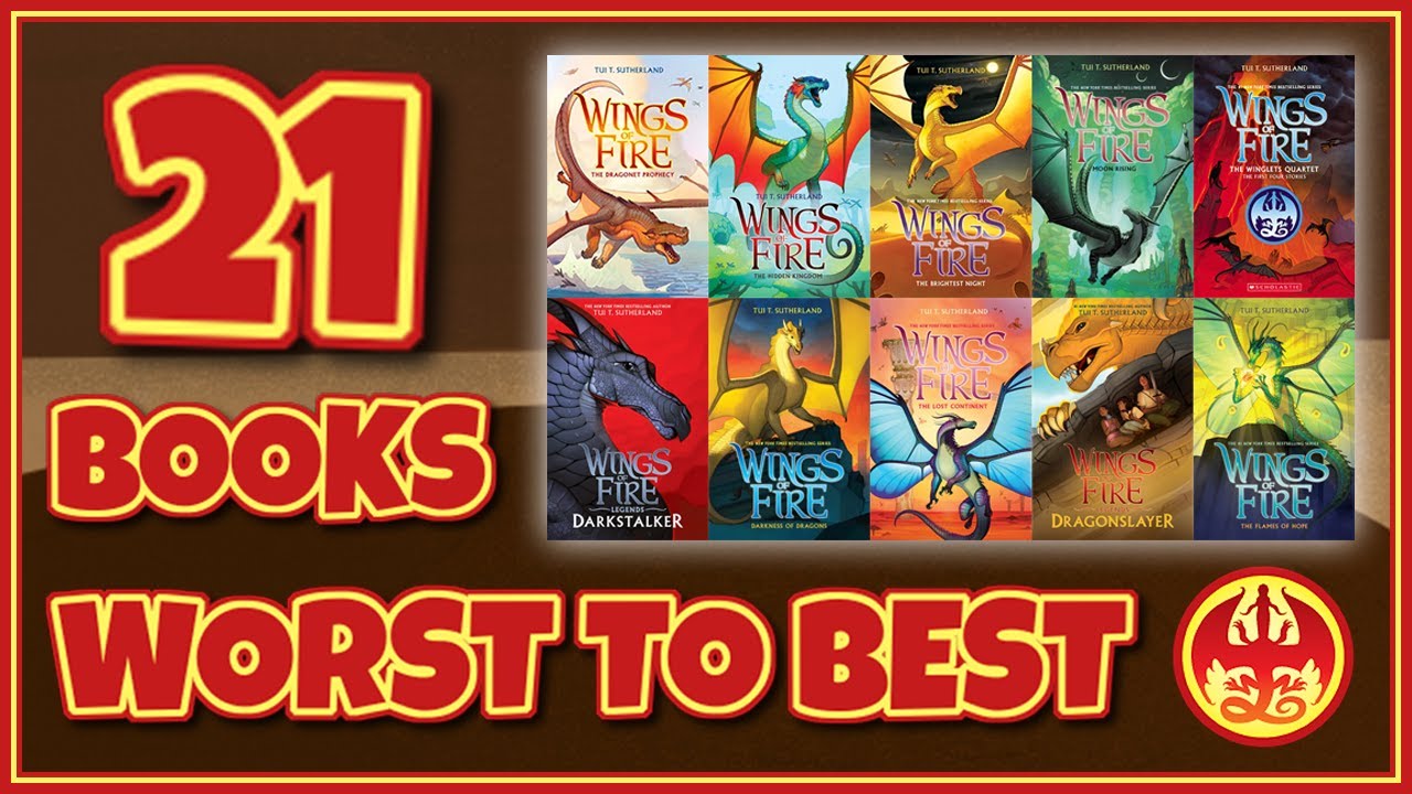 Ranking EVERY novel in the series! | Wings of Fire Discussion
