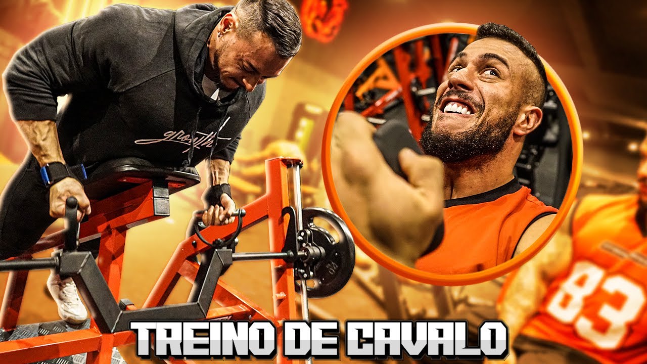 Horse me levou ao LIMITE  *Treino completo de Dorsal*