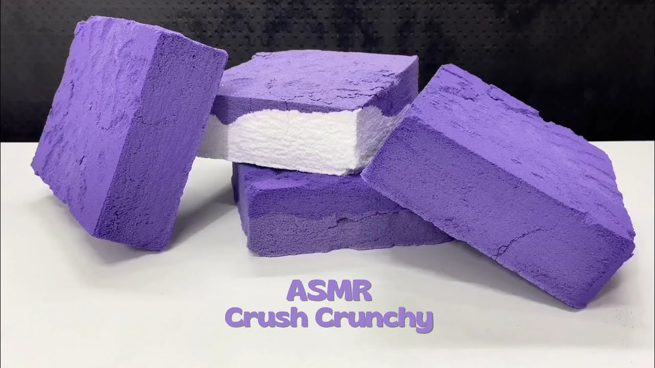 ASMR Baking Soda Big Pieces Crush #asmrcrushcrunchy