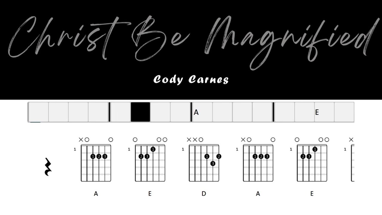 Christ Be Magnified - Cody Carnes
