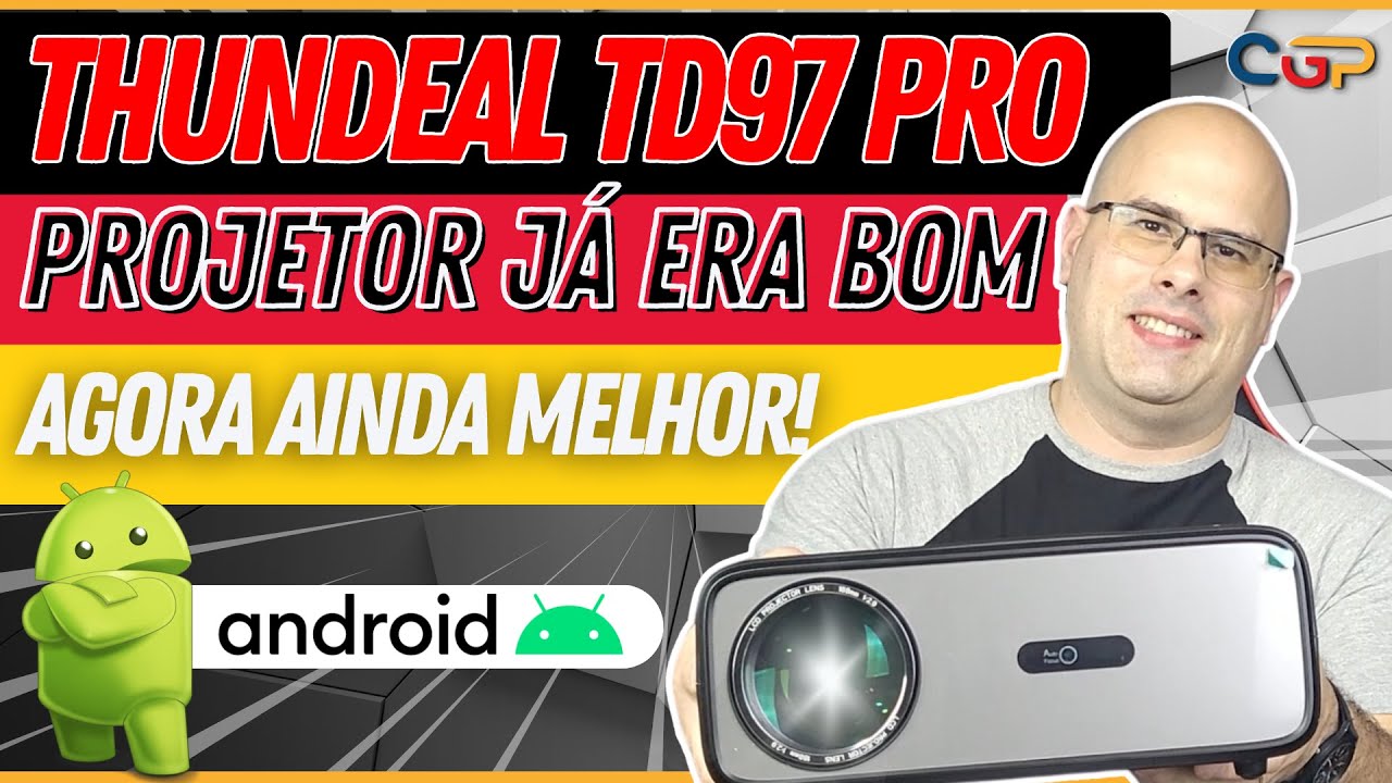 PROJETOR THUNDEAL TD97 PRO: O QUE ERA BOM FICOU MUITO MELHOR E A DEFINIÇÃO TA SHOW! Geek340