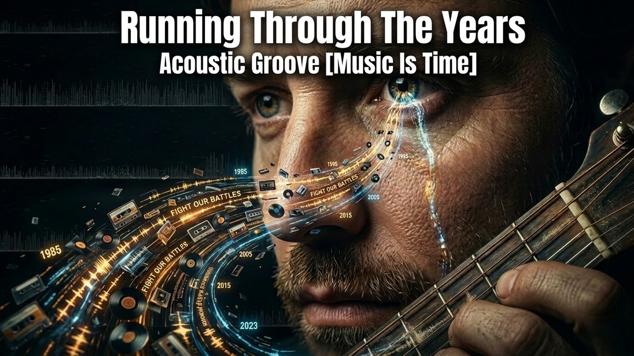 Running Through The Years - Accoustic Groove - Lyric Video