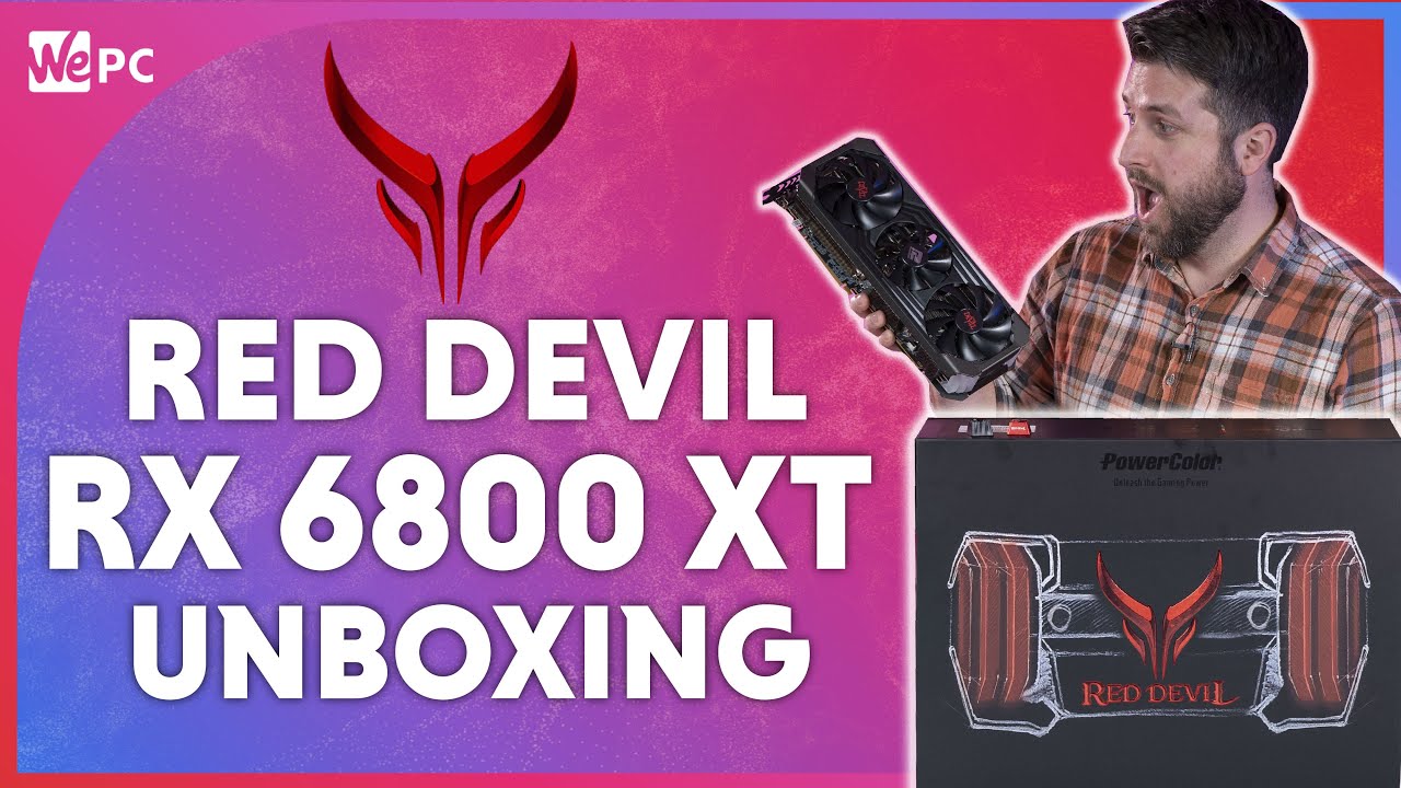 The Best Custom RX GPU? PowerColor Red Devil RX 6800 XT Unboxing!