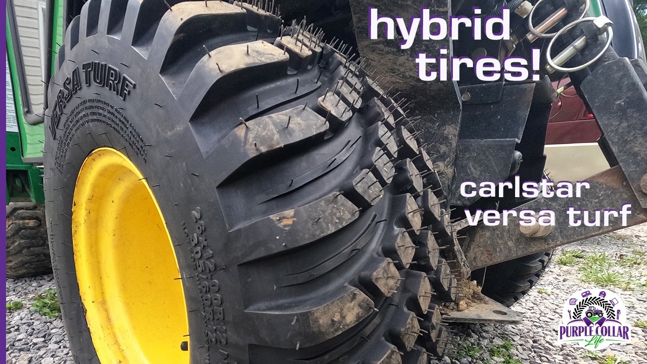Carlstar Versa Turf tractor tires - I should have done this years ago