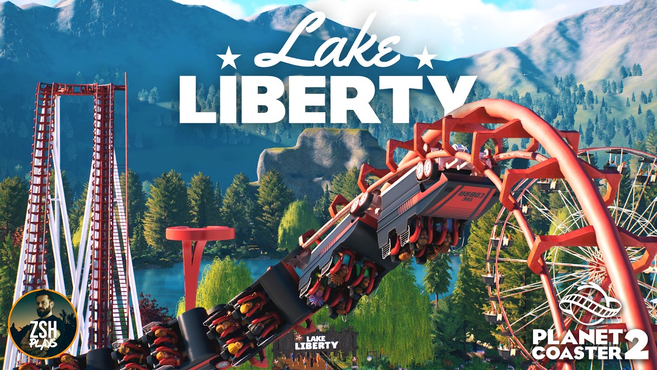 Building The Cobra in Planet Coaster 2! | Lake Liberty