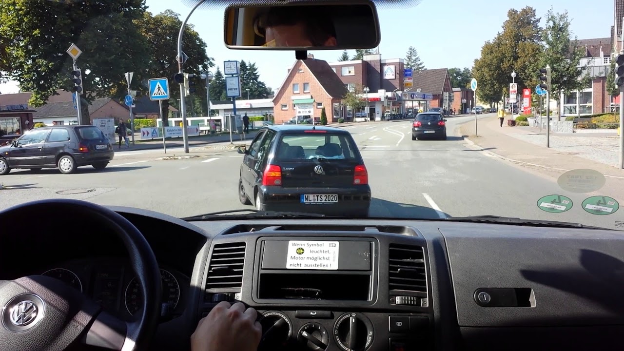 VW T5 DRIVING IN TOSTEDT GERMANY