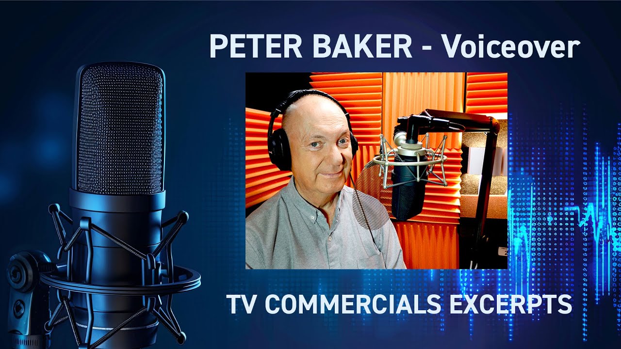 PETER BAKER   TV ADVERTS EXCERPTS