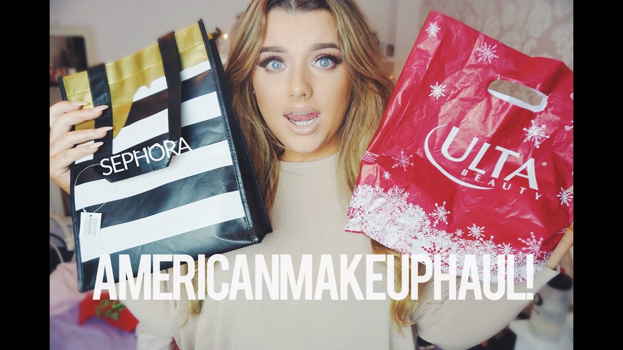 AMERICAN MAKE UP HAUL! | Rachel Leary