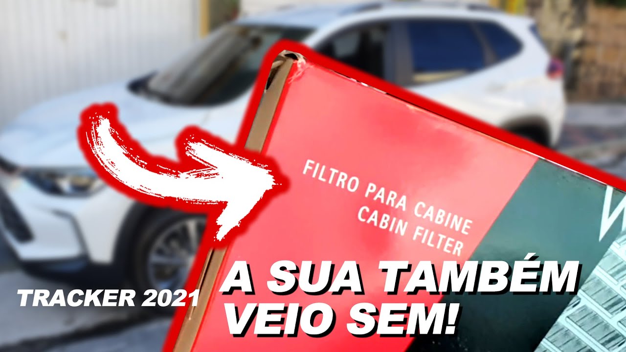 COMO INSTALAR FILTRO DE CABINE/AR CONDICIONADO NA SUA TRACKER 2021 | #tracker2021 #filtrodecabine