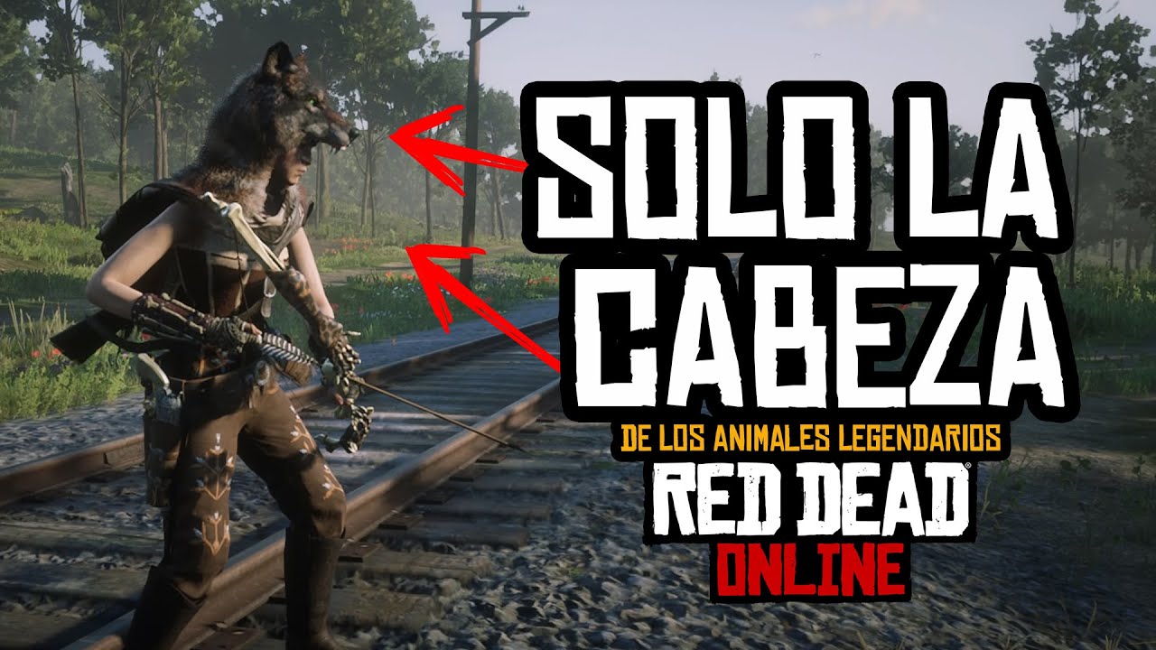 ¿CÓMO DEJAR SOLO LA CABEZA DEL ANIMAL LEGENDARIO? RED DEAD ONLINE