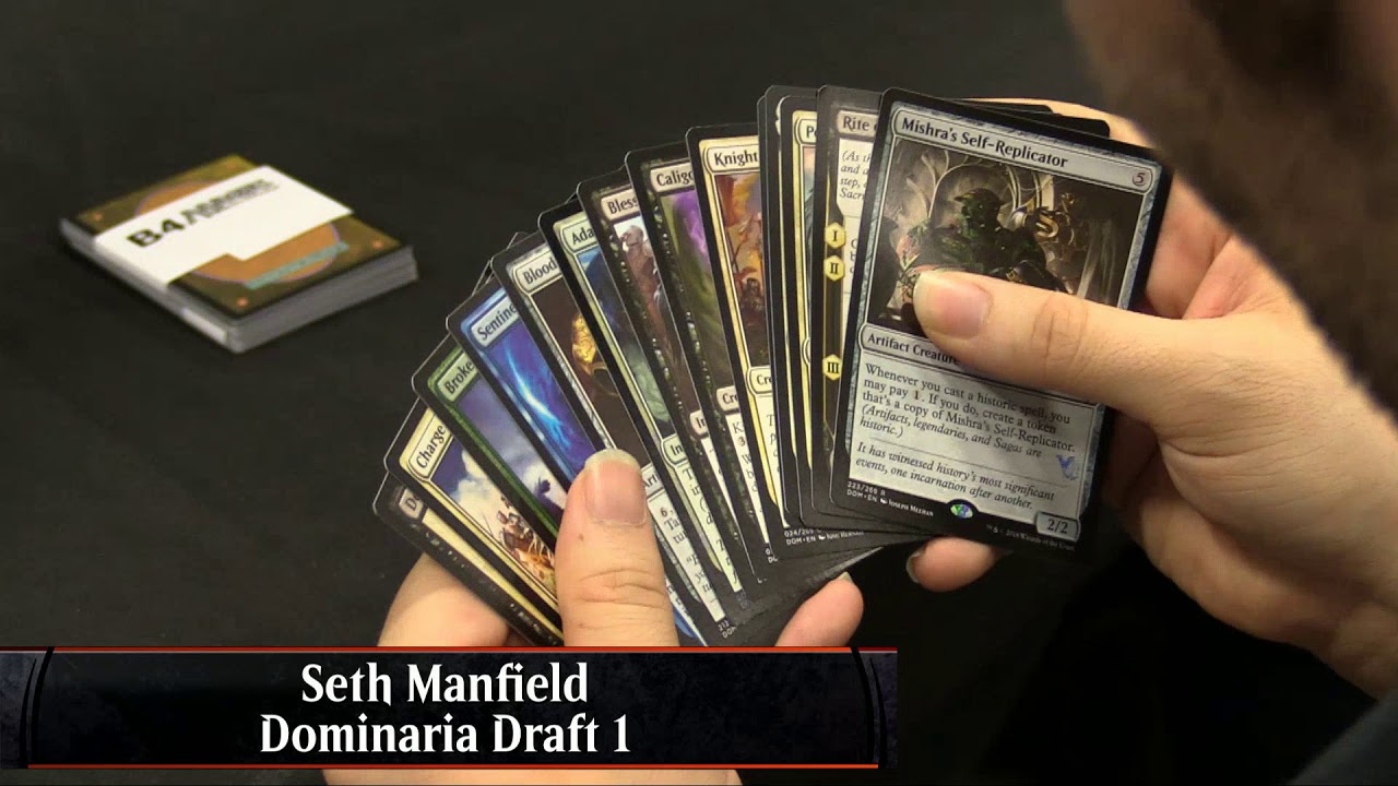 Magic the Gathering GP Dallas Fort Worth 2018 Draft 1 Dominaria Sealed/Draft