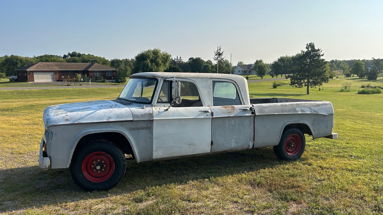 Getting the 64 Dodge D200 Crew Cab Roadworthy