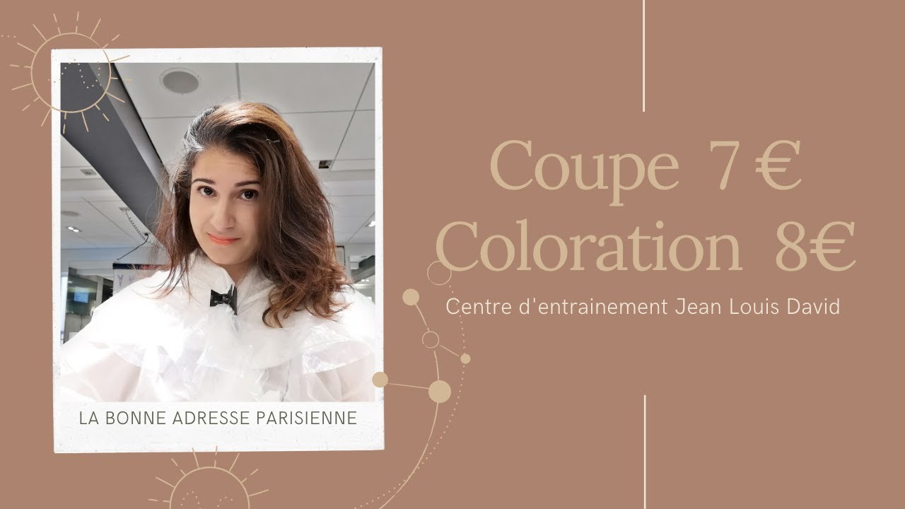 -VLOG- Coiffeur pas cher à Paris (Jean Louis David) 2020