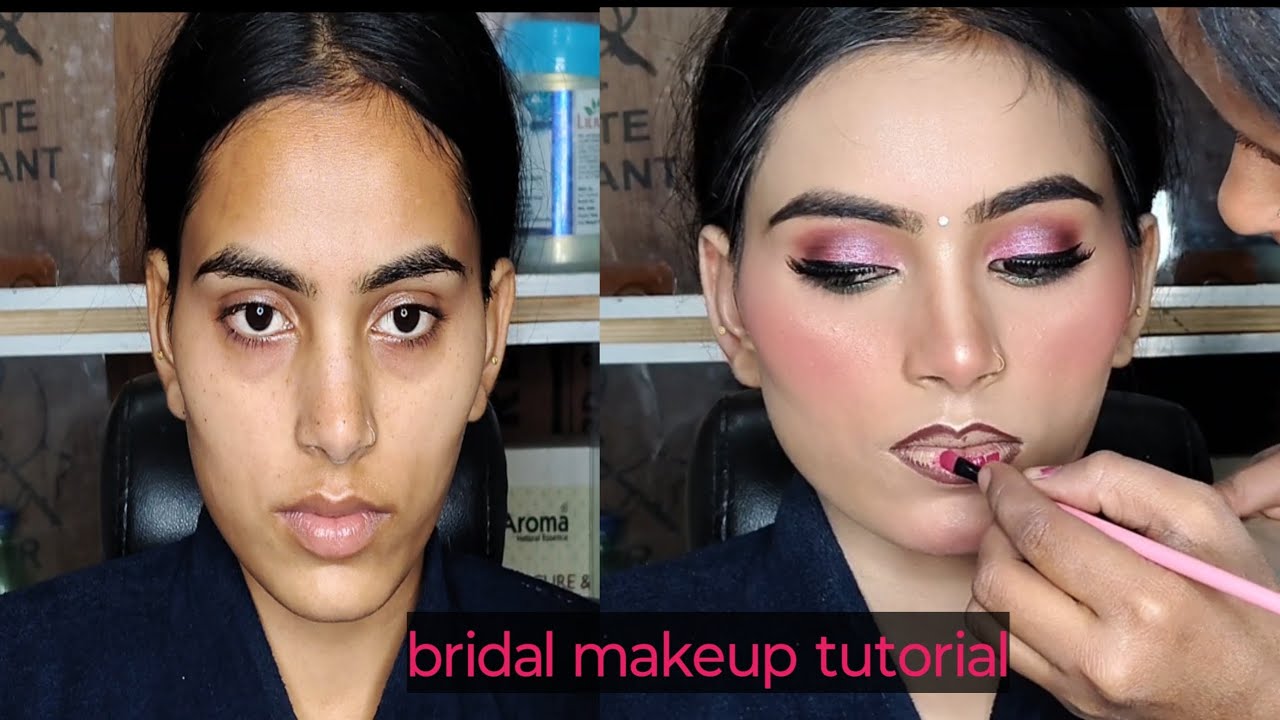 Bridal makeup kaise karen step by step bridal makeup tutorial in Hindi