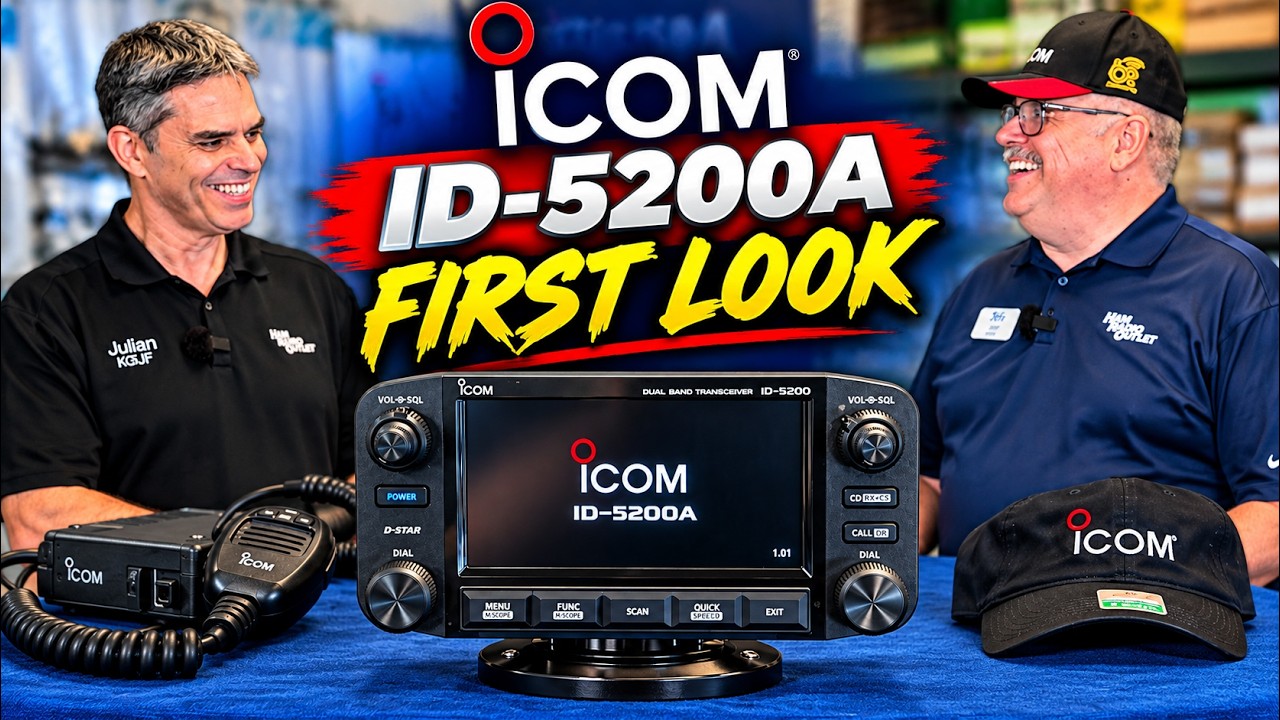 The New ICOM ID-5200A