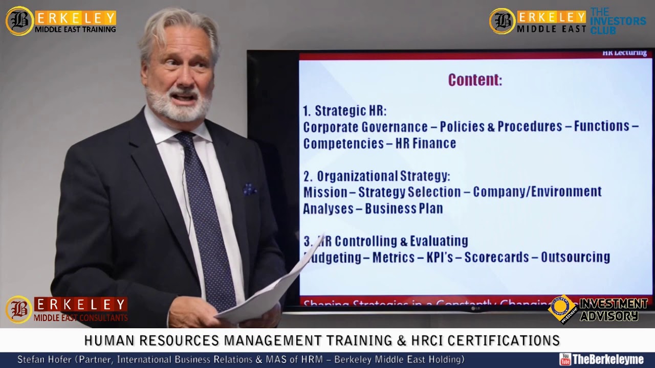 PHRi SPHRi (Unit 1) | HRCI Certifications | Human Resources Management