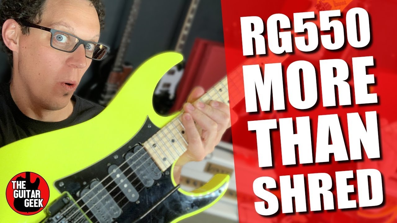 Ibanez RG550-DY - Guitar Review - Not just a SHRED machine
