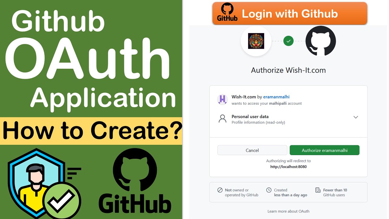 Как создать приложение GitHub OAuth | Пошаговое руководство