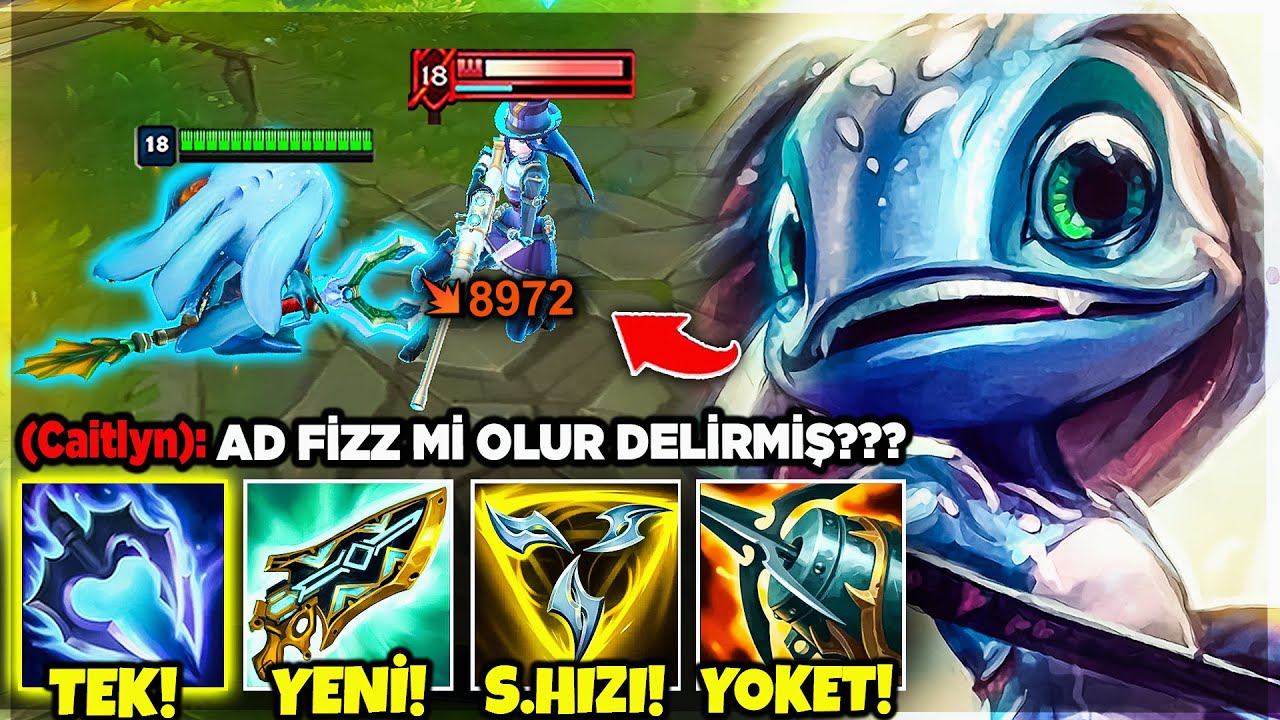 YENİ İTEMLE FULL AD FİZZ !! DÜZ VURUŞLA YOKEDİYORUM !! S16 FİZZ MİD