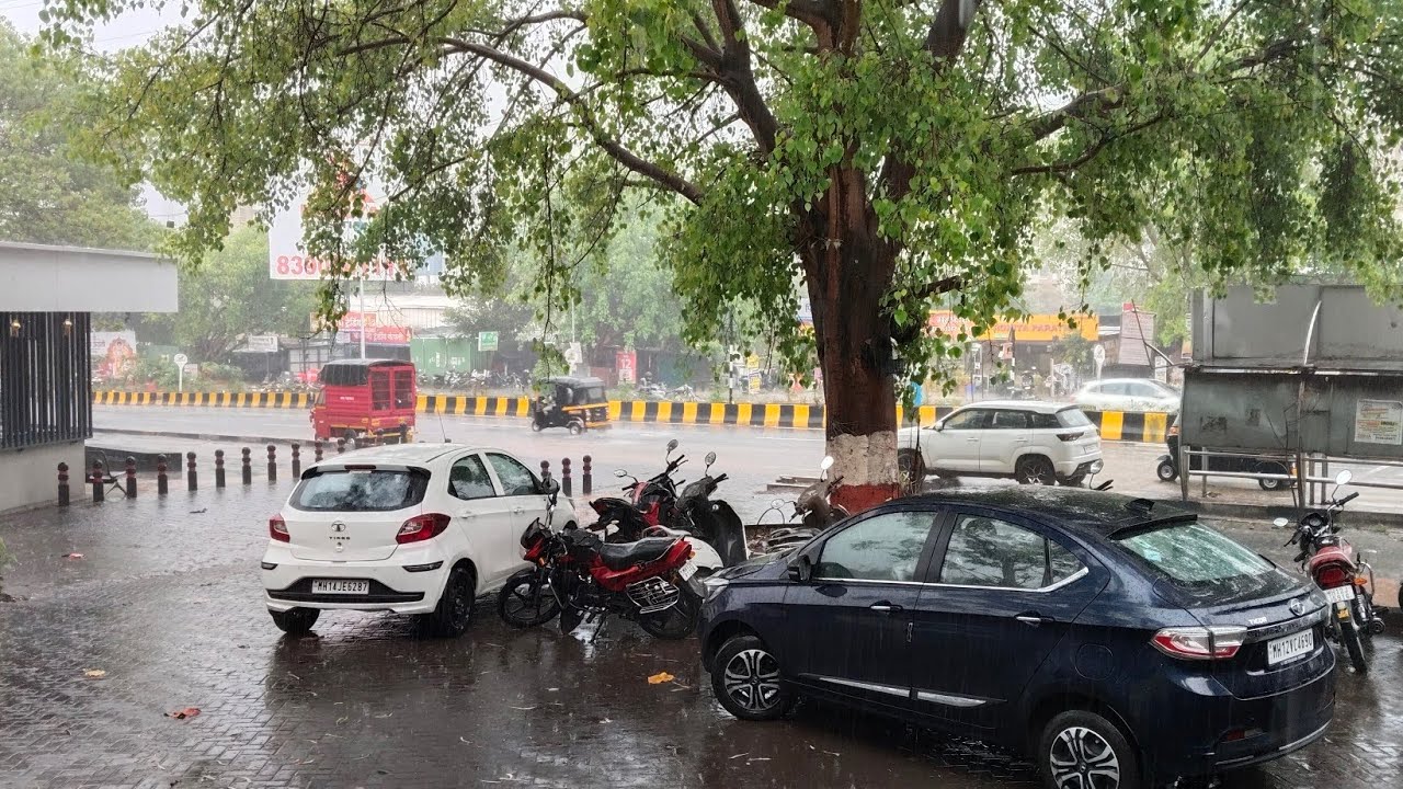 Pune Rain Today 2/04/26 | Pashan Pune Maharashtra #puneweather #punenews #punerainnews #rainsounds