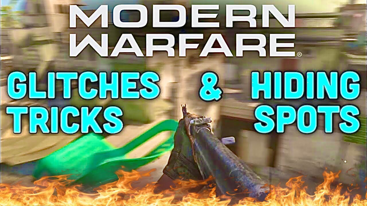 Modern Warfare: Glitches, Tricks, & Hiding Spots - (ALL MAPS)
