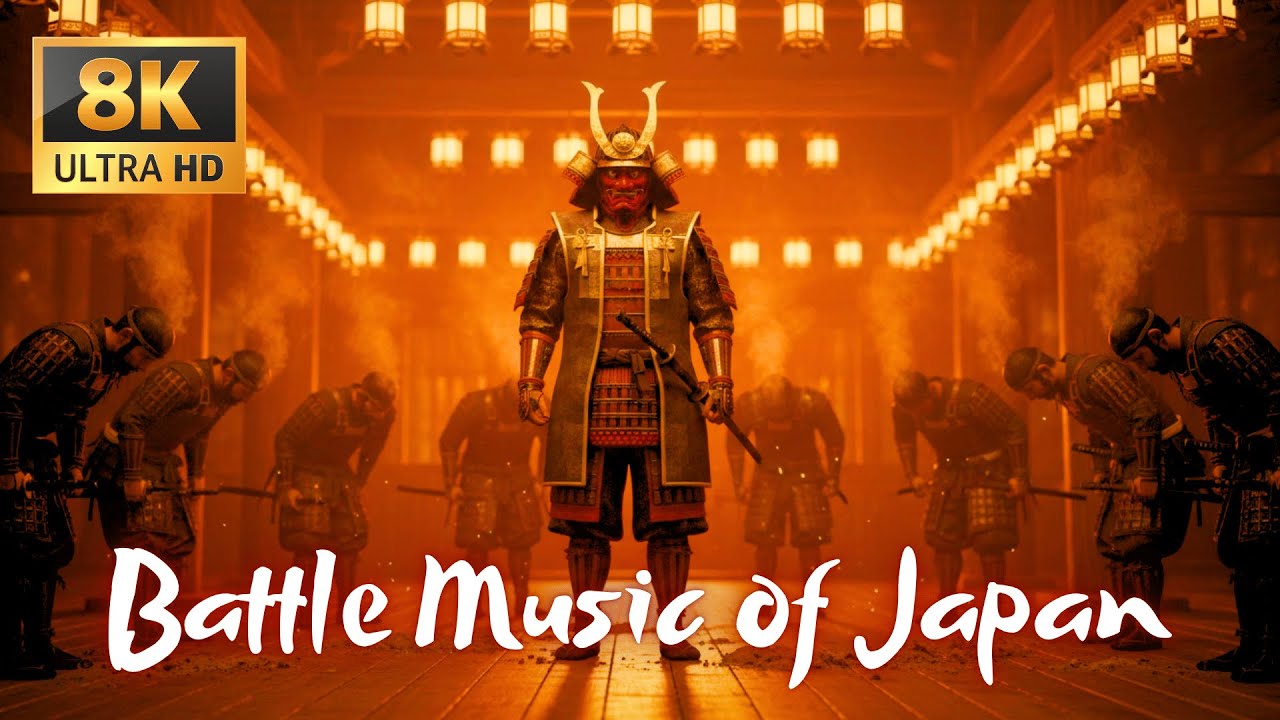 Battle Music of the Samurai Warriors | A Symphony of Katana and Soul Heavy Drum