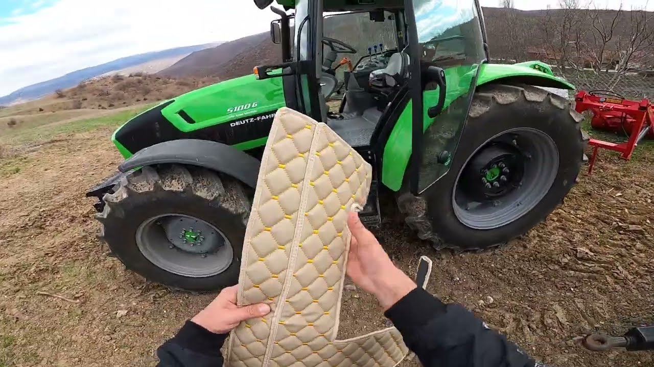 TRAKTÖRÜMÜZ İÇİN ÖZEL KESİM DÖŞEME YAPTIRDIM DEUTZ FAHR 5100G