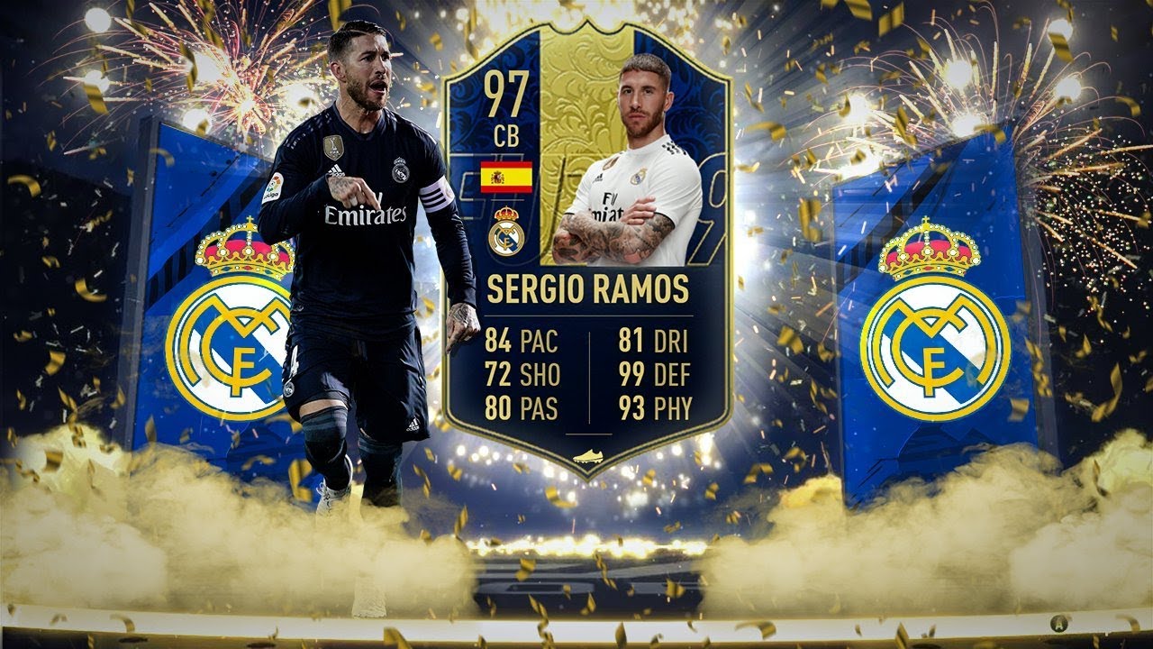 TOTY DEFENDERS PACK OPENING !! TOTY RAMOS, VAN DIJK, VARANE, MARCELO AND DE GEA -  ( FIFA 19 PACKS)