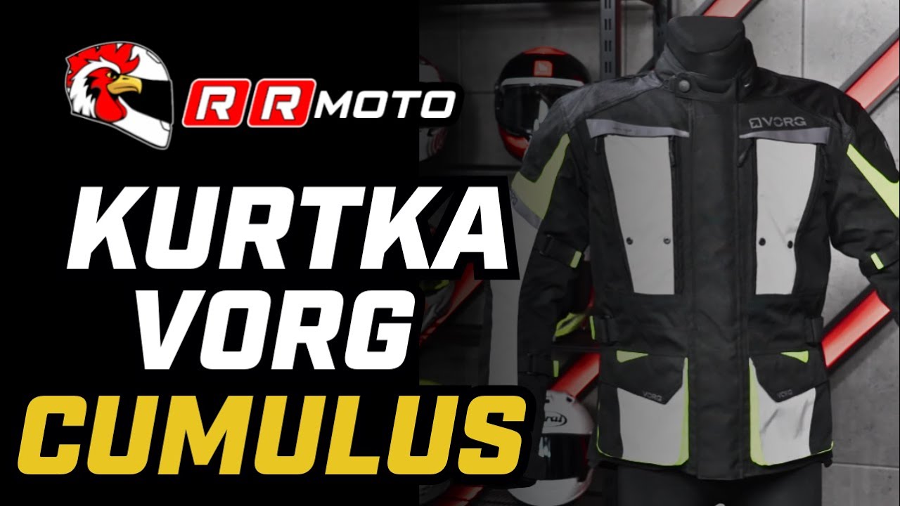 VORG CUMULUS - trzywarstwowa kurtka motocyklowa