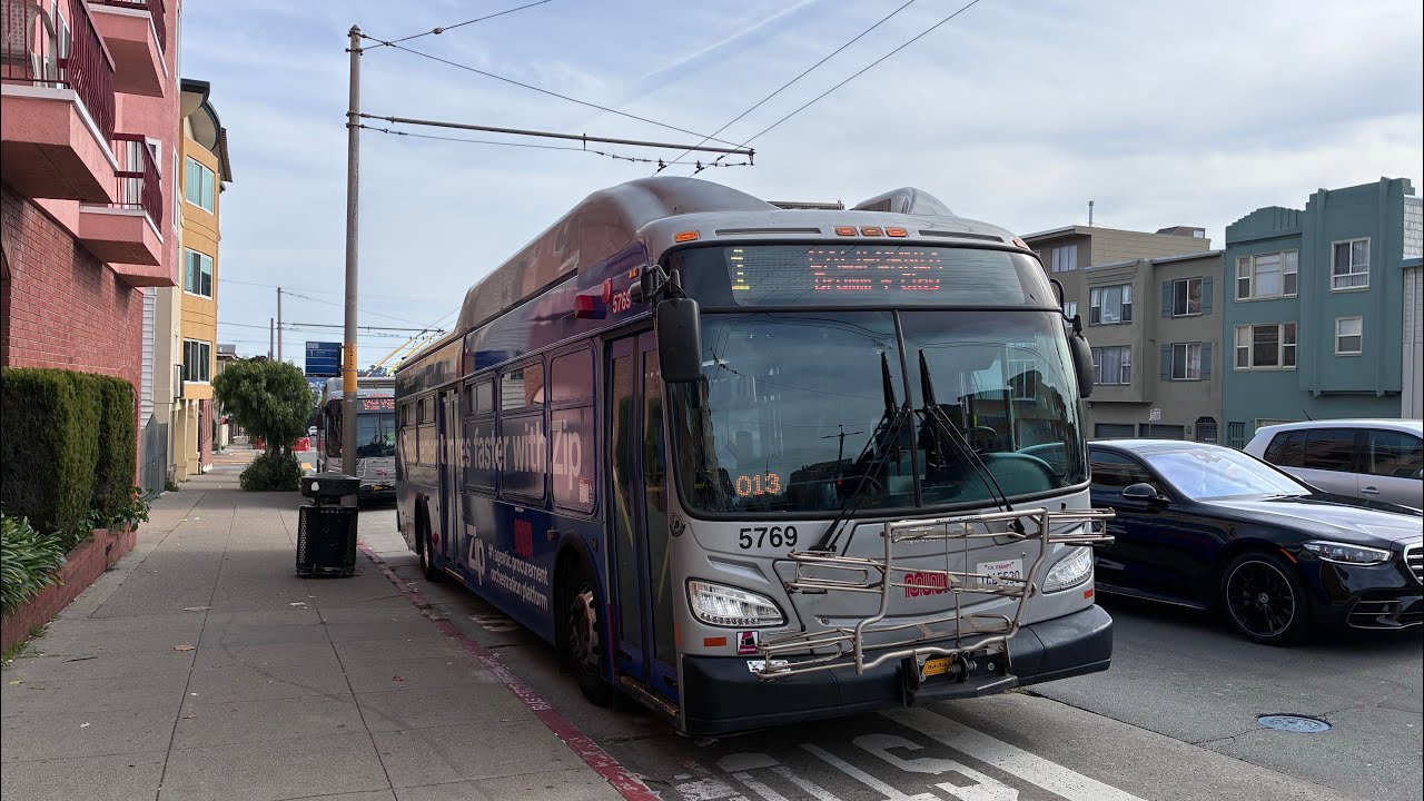 Muni | New flyer XT40 route 1 California ￼