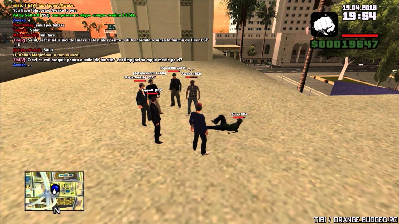 Awake e luat la teste lider LSPD si pica serverul