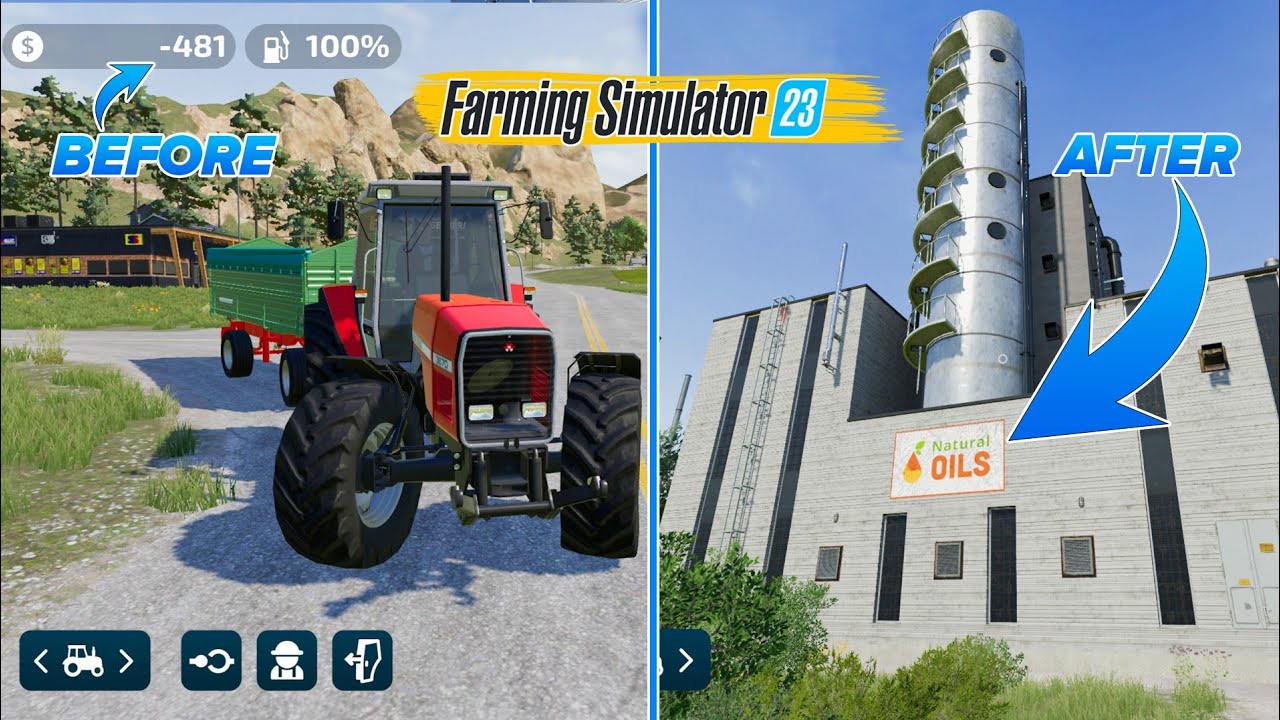 Farming Simulator 23 Amberstone #2! Purchased Oil Mill For Canola Oil