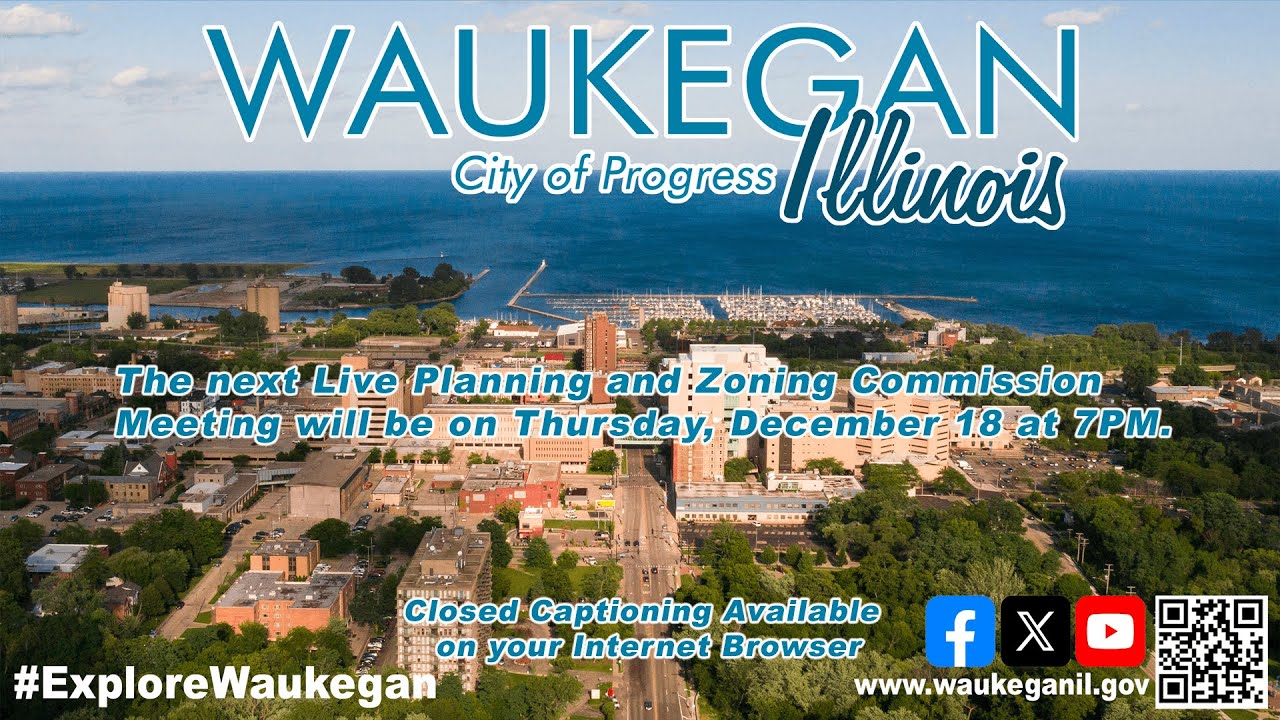 2025-12-18 City of Waukegan Planning and Zoning Commission Meeting