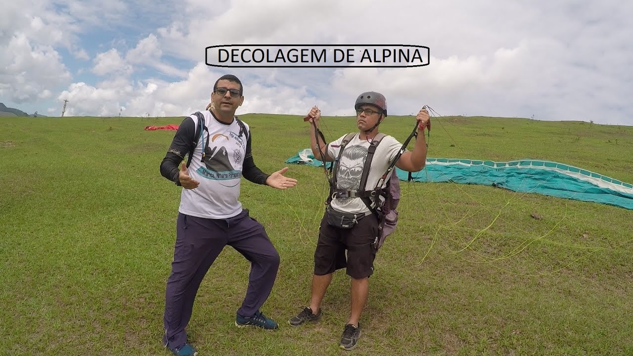 Vídeo Aula 11 - Decolagem de Alpina - Passo a passo.