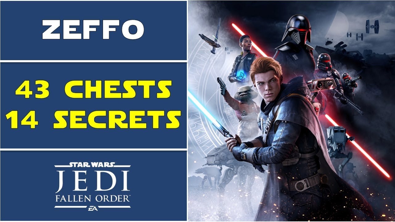 Zeffo: All Chests and secrets Locations | Timestamps in Description | Star Wars Jedi Fallen Order