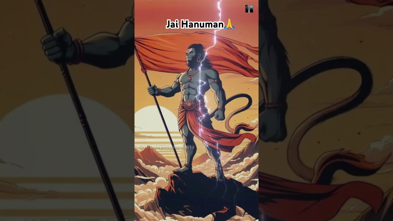 Jai Hanuman 🙏 #hanumanchalisa #ramayan #lordanjaneya