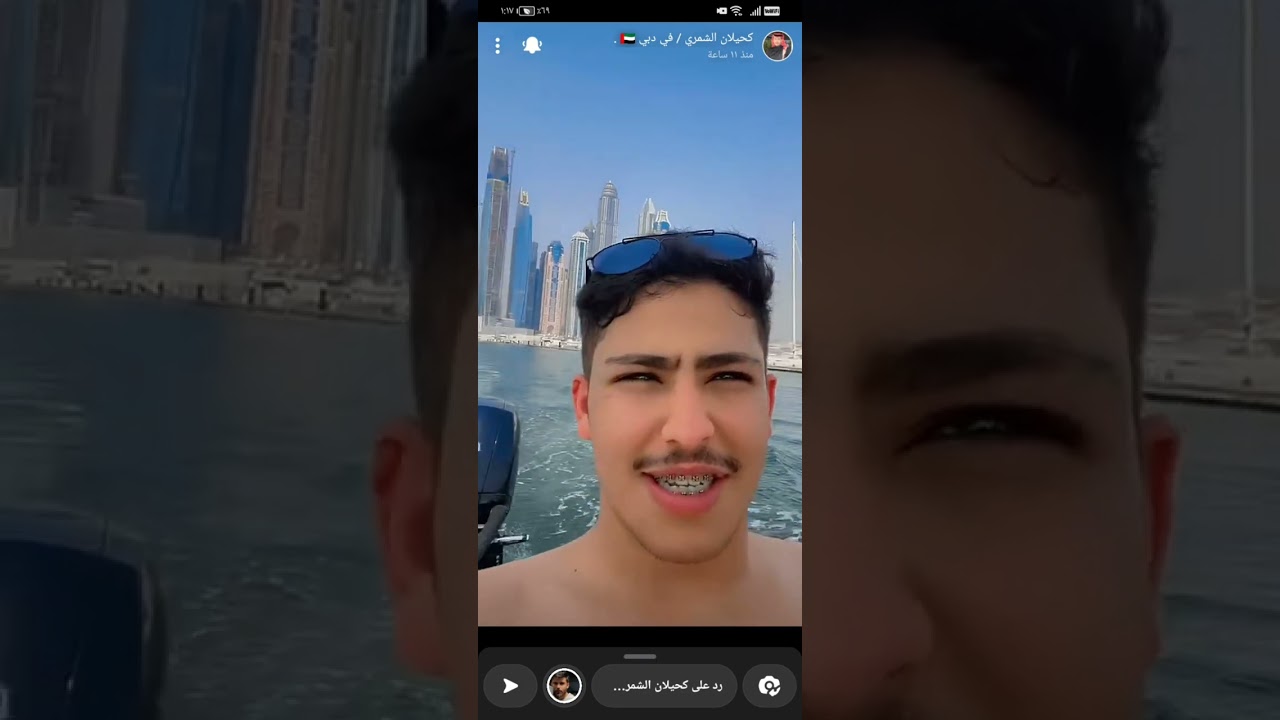 سنابات كحيلان الشمري في دبي 🤍 