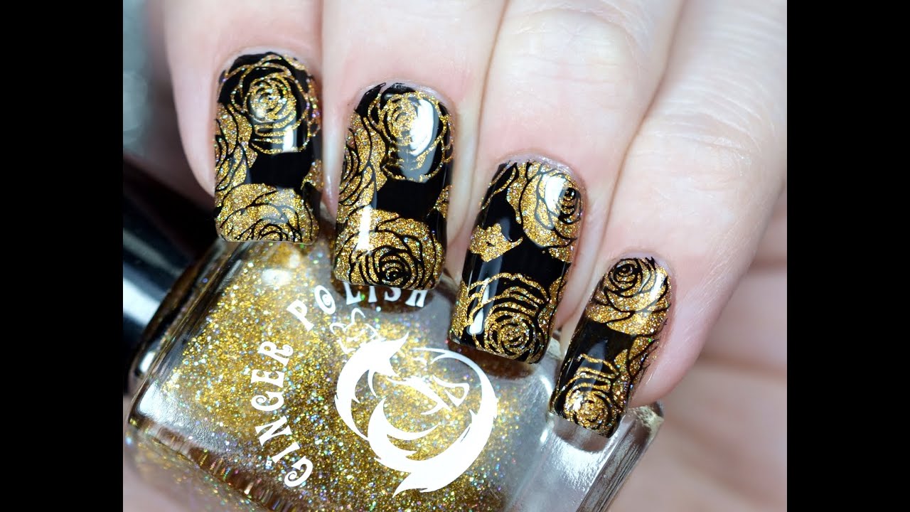 Красивый Дизайн Ногтей со Стемпингом |  BornPrettyStore Stamping Nail Art Tutorial