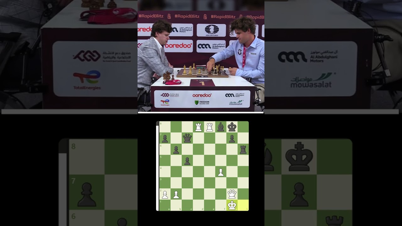 Magnus Carlsen perdi&oacute; el control contra Artemiev 😱