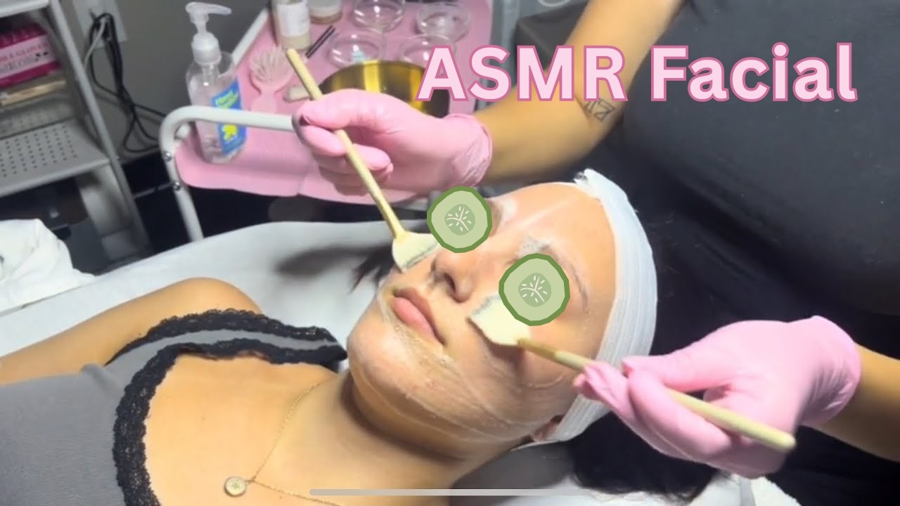 ASMR relaxing facial sounds 