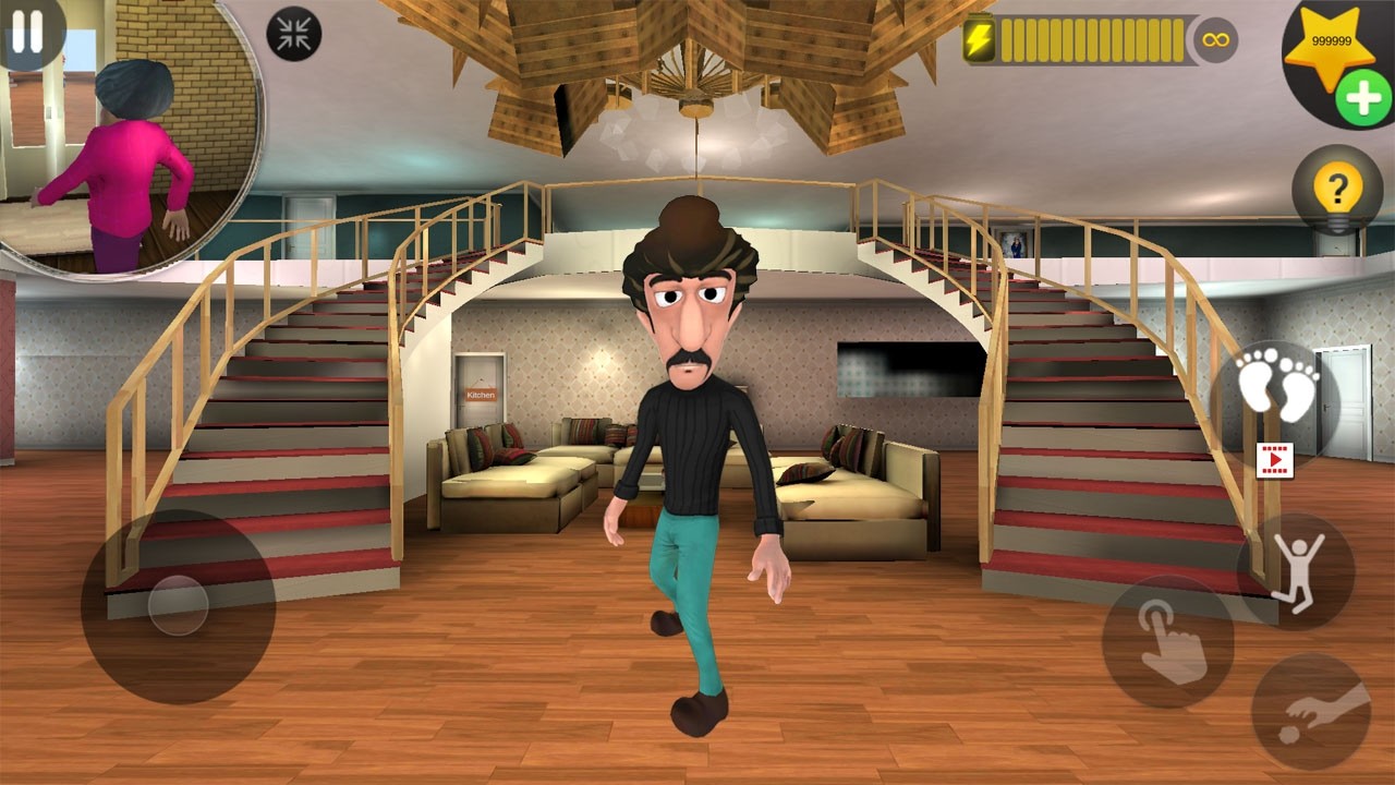 Scary Teacher 3D -play as lester in miss t house