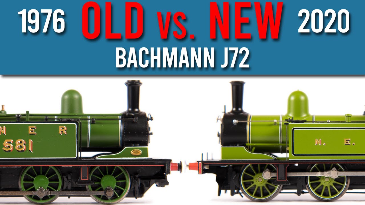 Old vs. New | 1976 vs. 2020 | Bachmann J72 Tank Engine