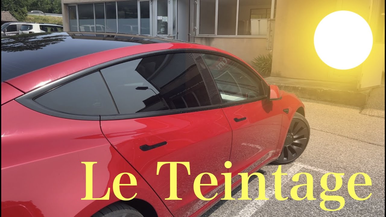 Vitres TEINTÉES TESLA | Réduire La Consommation