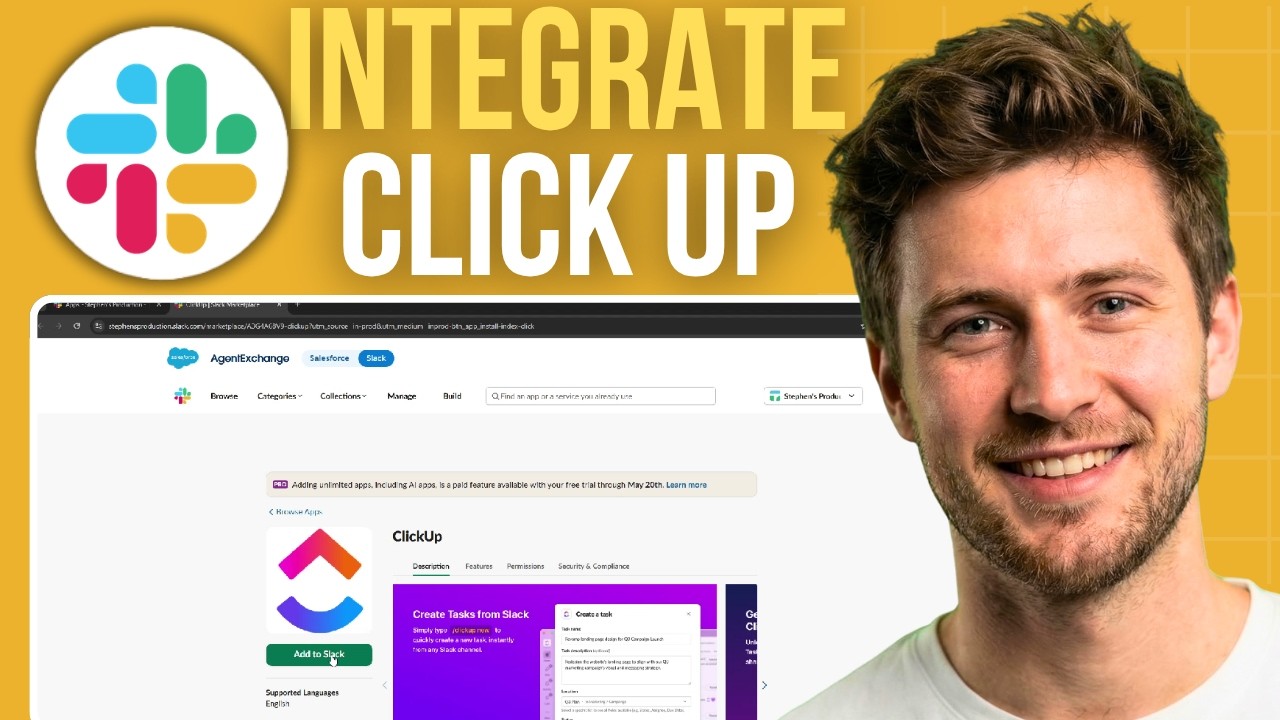 Как интегрировать Slack с ClickUp